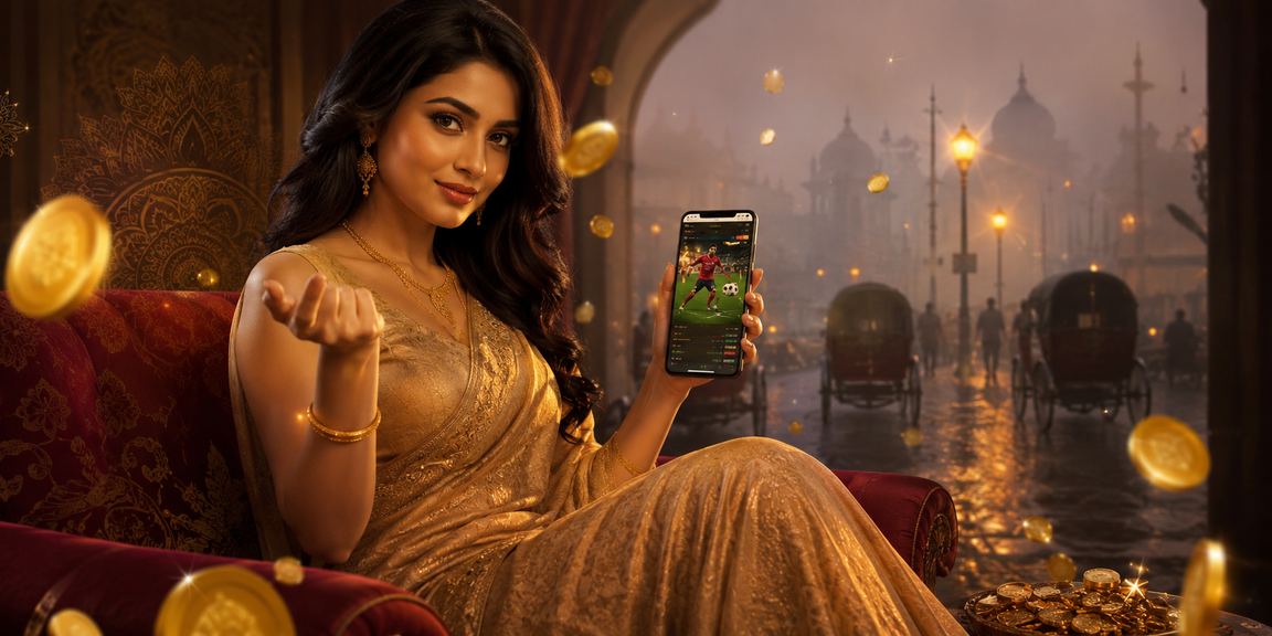রংপুরে একজন তরুণ বাংলাদেশি স্পোর্টস বেটিং উপভোগ করছেন